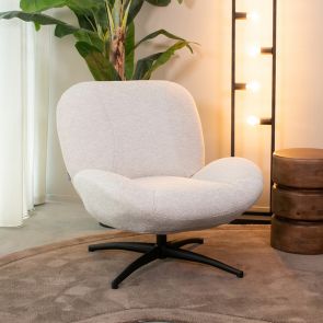Draaifauteuil Clayton 82x89x91 cm